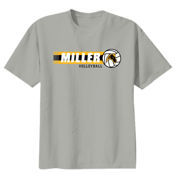 Miller Boys Volleyball Youth Heavy Cotton 100% Cotton T Shirt Thumbnail