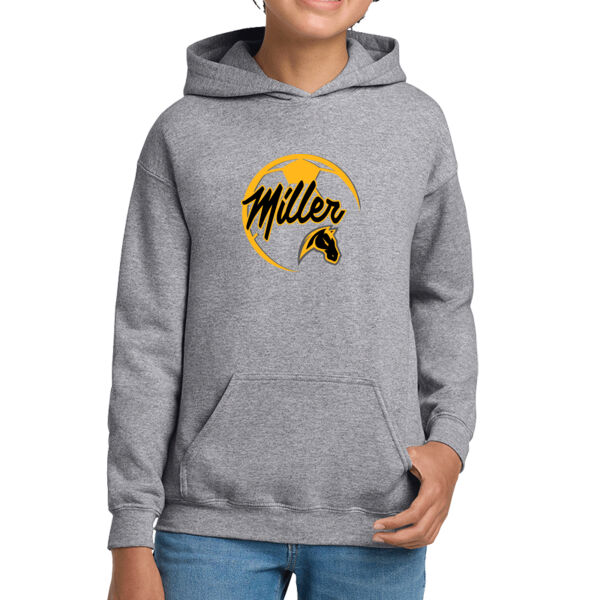 Miller Girls Soccer Youth Heavy Blend Hooded Sweatshirt Thumbnail