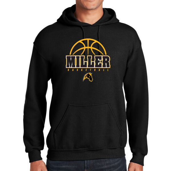 Miller Girl Basketball Heavy Blend Hooded Sweatshirt Thumbnail