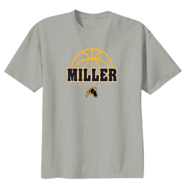 Miller Girl Basketball Youth Heavy Cotton 100% Cotton T Shirt Thumbnail