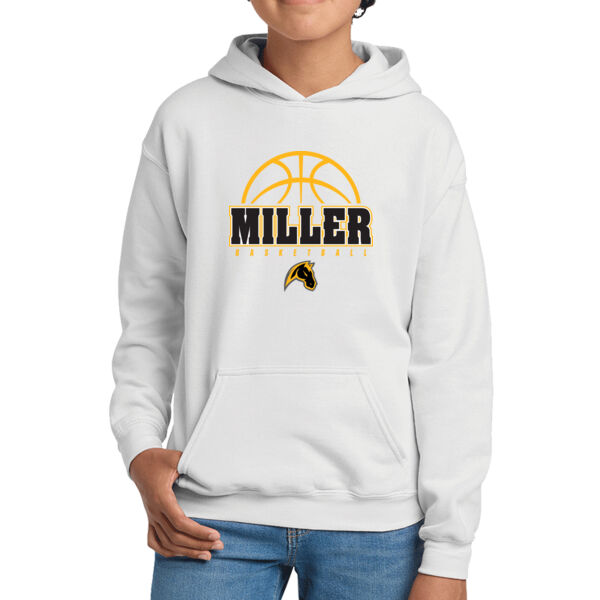 Miller Girl Basketball Youth Heavy Blend Hooded Sweatshirt Thumbnail