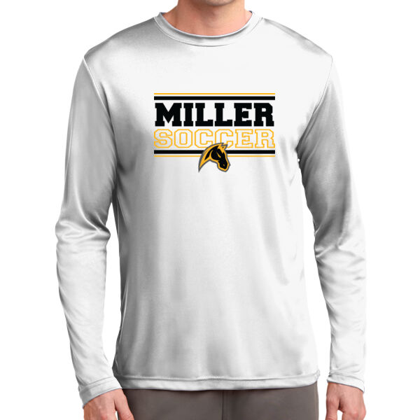 Miller Boys Soccer Long Sleeve PosiCharge Competitor Tee Thumbnail