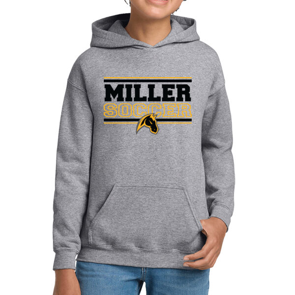 Miller Boys Soccer Youth Heavy Blend Hooded Sweatshirt Thumbnail