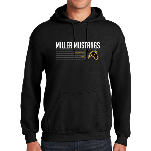 Miller 2025 Track Field Heavy Blend Hooded Sweatshirt Thumbnail