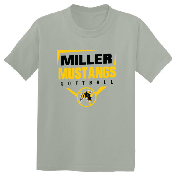 Miller Softball Youth Silver PosiCharge Competitor Tee Thumbnail
