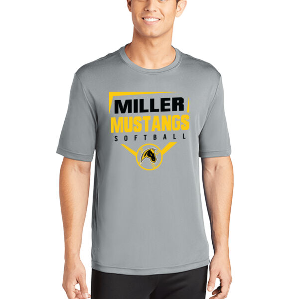 Miller Softball Silver PosiCharge Competitor Tee Thumbnail