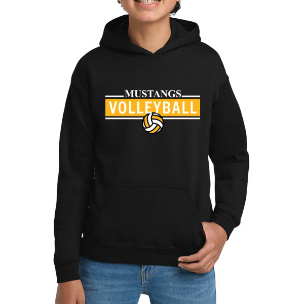 Miller Girls Volleyball Youth Heavy Blend Hooded Sweatshirt Thumbnail
