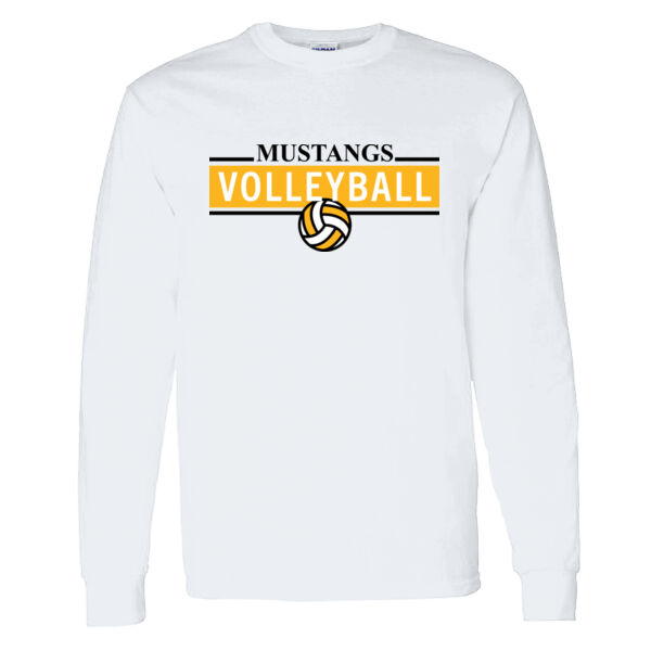 Miller Girls Volleyball Heavy Cotton 100% Cotton Long Sleeve T Shirt Thumbnail