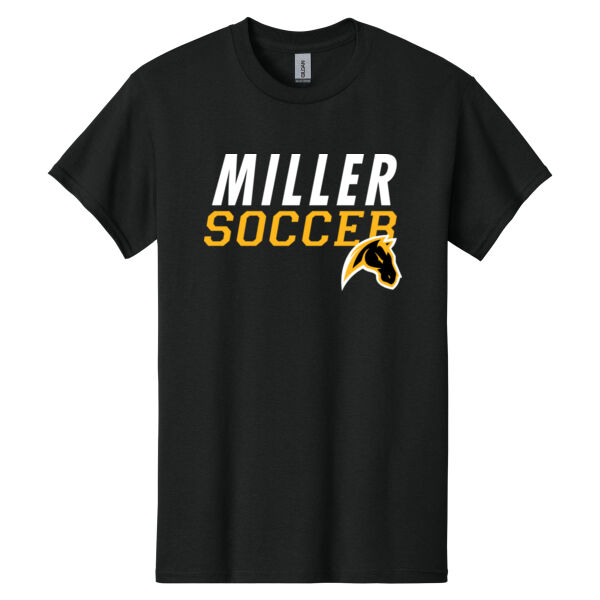 Miller Girls Soccer Heavy Cotton 100% Cotton T Shirt  Thumbnail