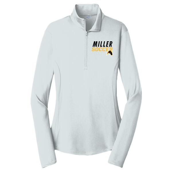 Miller Girls Soccer Ladies PosiCharge Competitor 1/4 Zip Pullover Thumbnail
