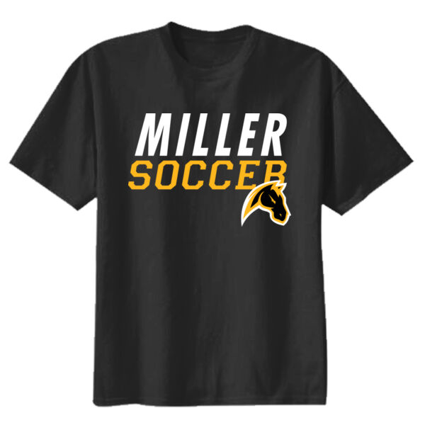Miller Girls Soccer Youth Heavy Cotton 100% Cotton T Shirt  Thumbnail