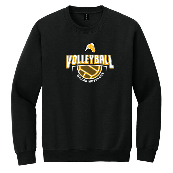 Miller Boys Volleyball Heavy Blend Crewneck Sweatshirt Thumbnail