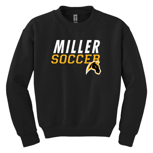 Miller Girls Soccer Youth Heavy Blend Crewneck Sweatshirt Thumbnail
