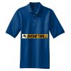 Heavyweight Cotton Pique Polo with Pocket Thumbnail
