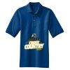 Heavyweight Cotton Pique Polo with Pocket Thumbnail