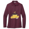 Women's Silk Touch Long Sleeve Polo Thumbnail